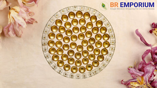BR Emporium 56 भोग थाली | पारंपरिक पूजन थाली | Laddu Gopal भोग सजावट