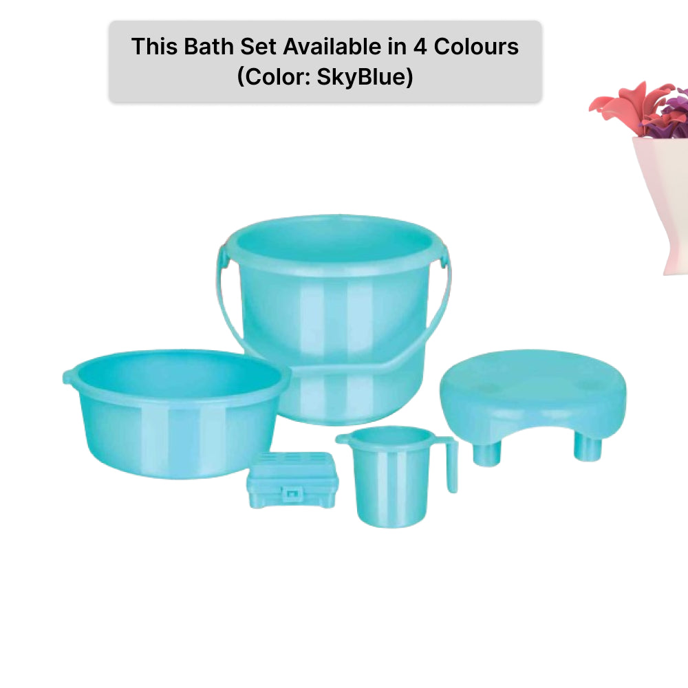 Special Premium Plastic Bath Set for Laddu Gopal Ji | BR Emporium | Kanha Ji Bath Accessories