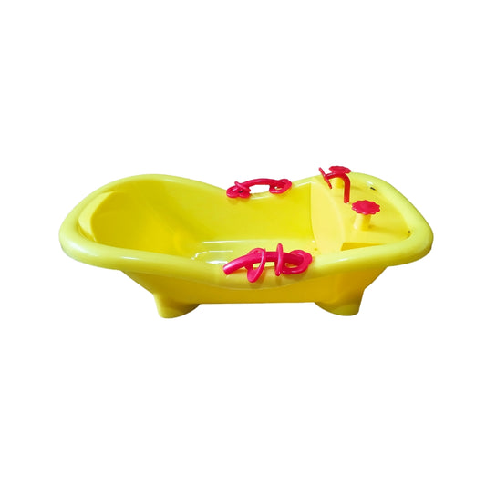 Yellow Bath Tub for Laddu Gopal Ji | BR Emporium | Kanha Ji Accessories