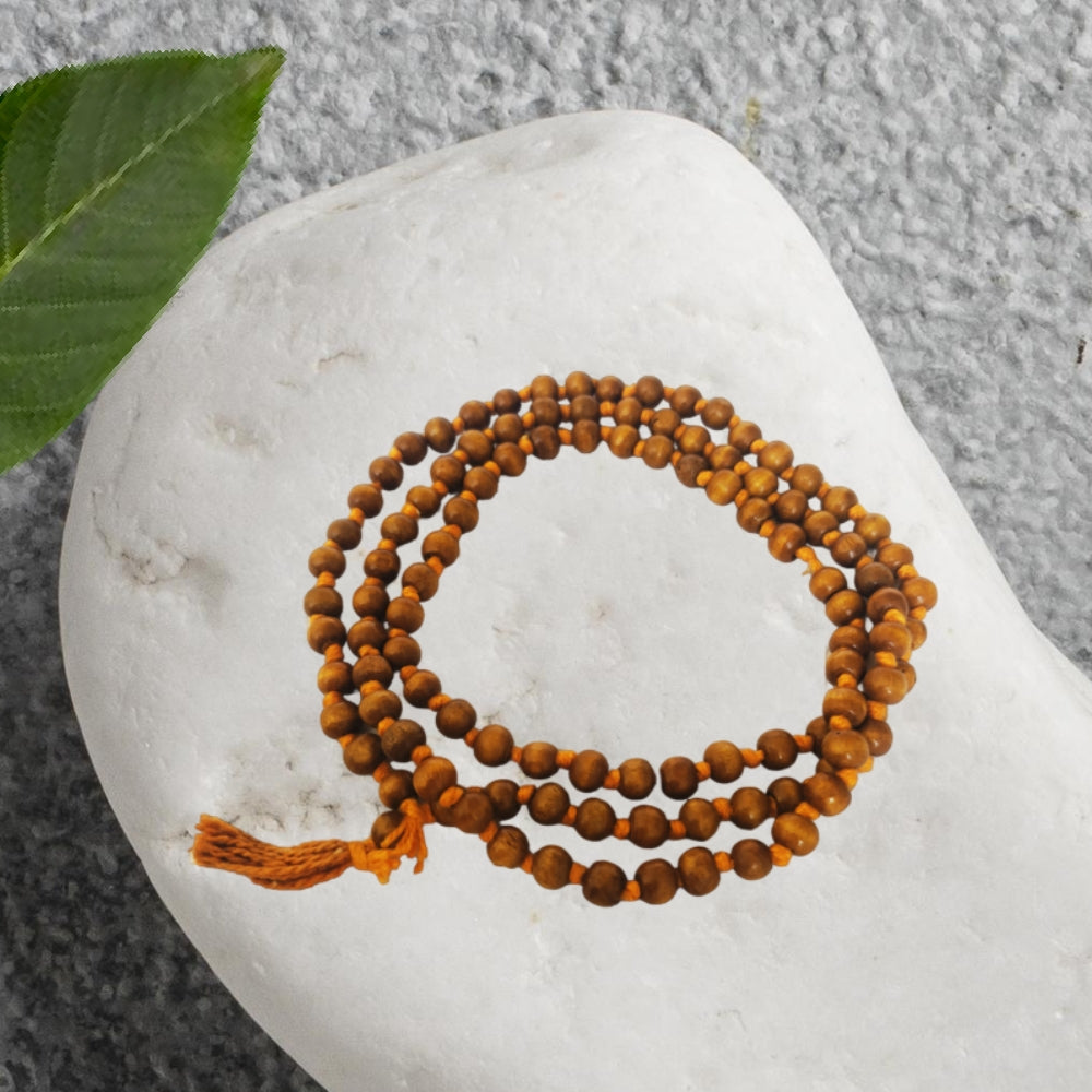 Brown Japa Mala - Meditation and Prayer Beads - BR Emporium