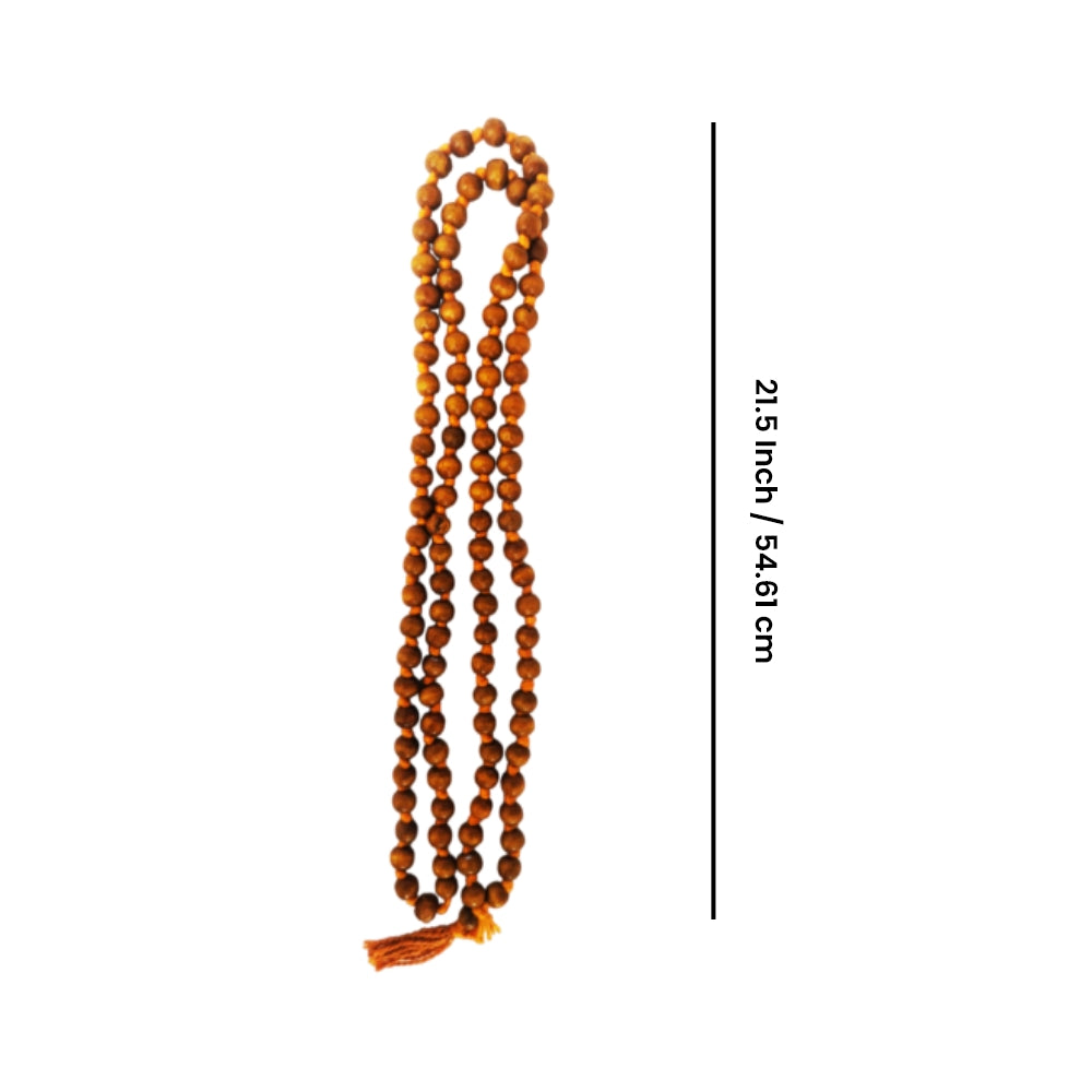 Brown Japa Mala - Meditation and Prayer Beads - BR Emporium