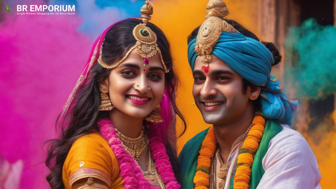 वृंदावन में होली का उत्सव: भगवान के प्यार की रंगीनी | BR Emporium