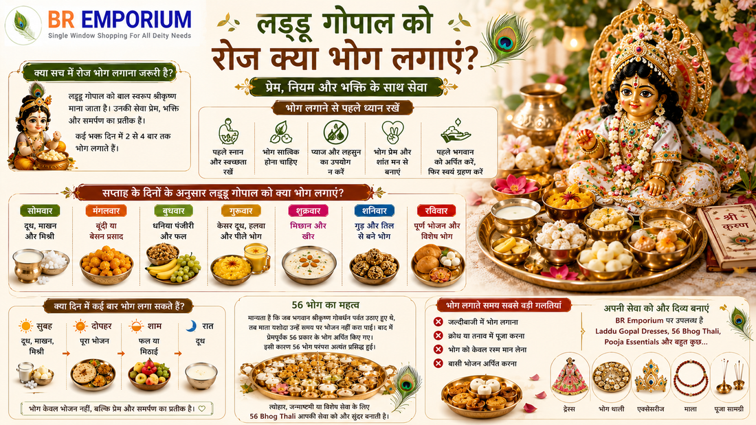 Laddu Gopal bhog guide