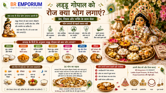 Laddu Gopal bhog guide