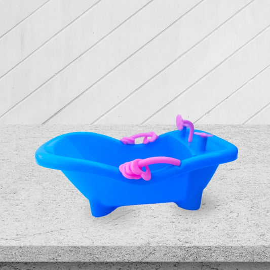 Small Blue Bath Tub for Laddu Gopal Ji | BR Emporium | Bal Gopal Bath Accessories