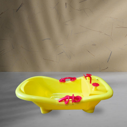 Yellow Bath Tub for Laddu Gopal Ji | BR Emporium | Kanha Ji Accessories
