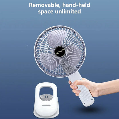 portable clip fan, BR Emporium, mini fan for office, clip fan wall mount, high speed USB fan