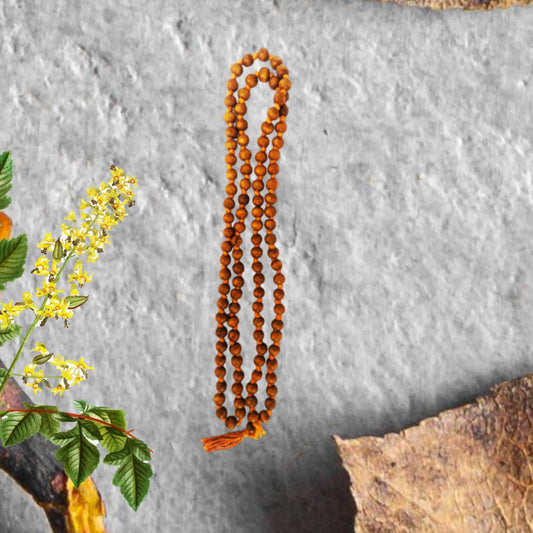 Brown Japa Mala - Meditation and Prayer Beads - BR Emporium