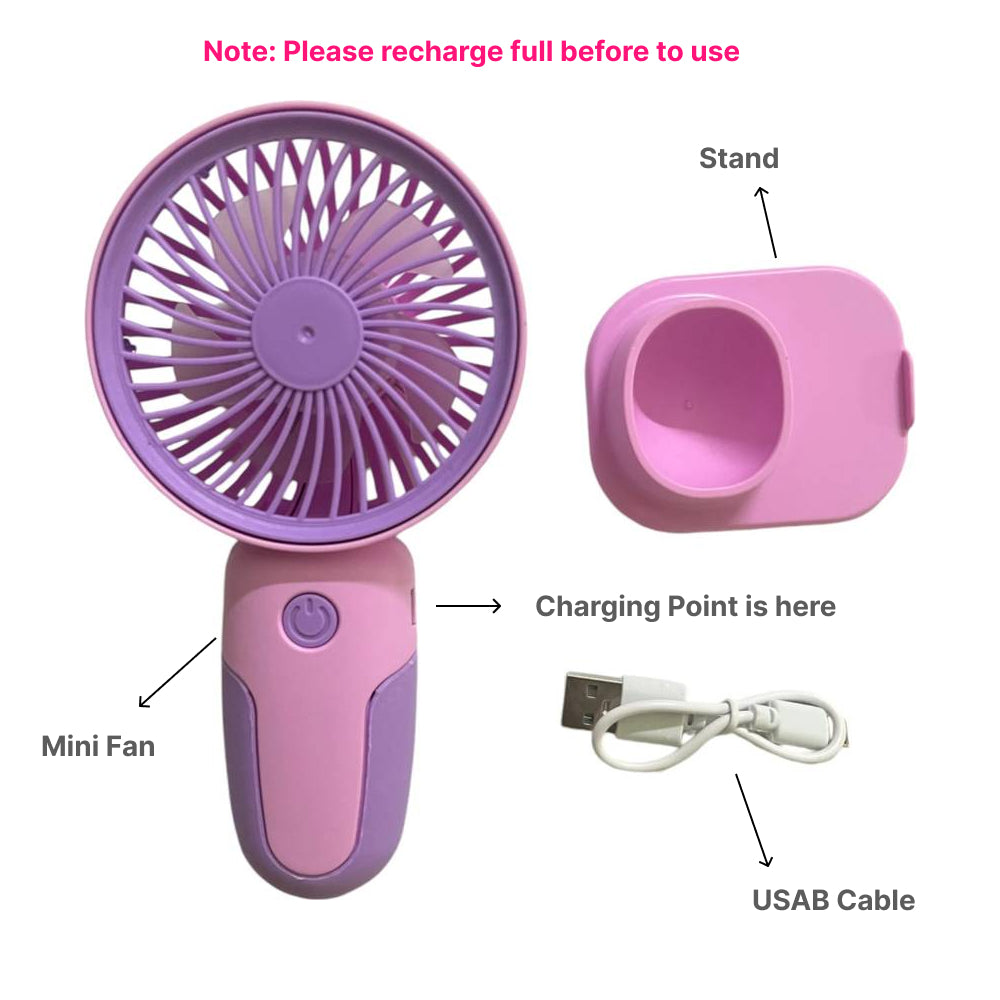 Mini USB Fan with Detachable Stand – BR Emporium & Shiva